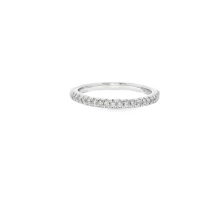 Platinum Diamond Eternity Ring in White Gold.  SKU   PW07-48-P3Q